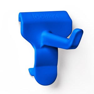 Vikan P01H-5 Toolflex One P-01 Hook 3-Pack - Blue